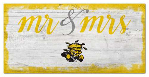 Wichita State Shockers Mr. & Mrs. Script Wood Sign - 6