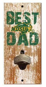 NDSU Bison Best Dad Bottle Opener