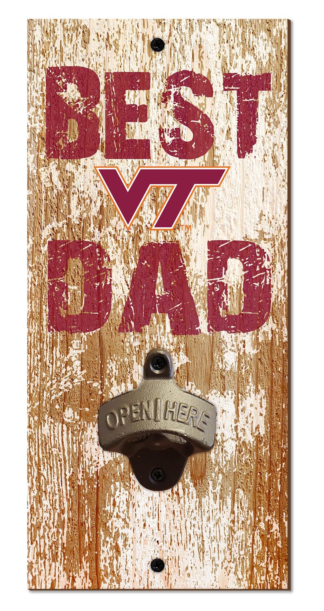 Virginia Tech Hokies Best Dad Bottle Opener
