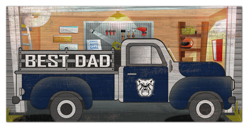Butler Bulldogs Best Dad Truck Sign - 6