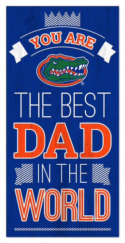 Florida Gators Best Dad Wood Sign - 6