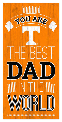 Tennessee Volunteers Best Dad Wood Sign - 6