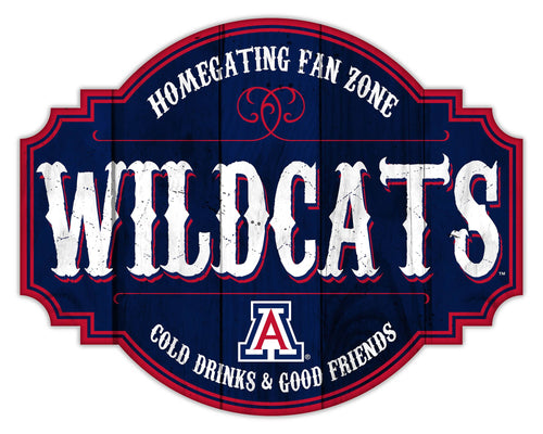 Arizona Wildcats Homegating Wood Tavern Sign - 24