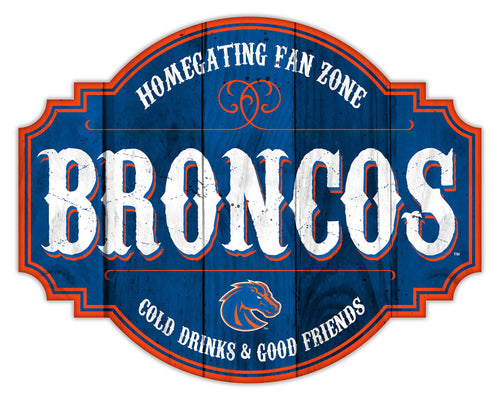 Boise State Broncos Homegating Wood Tavern Sign - 24
