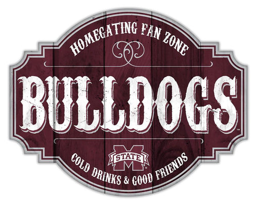 Mississippi State Bulldogs Homegating Wood Tavern Sign - 24
