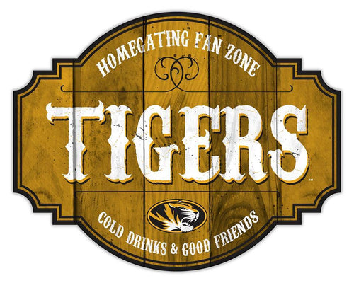 Missouri Tigers Homegating Wood Tavern Sign - 24