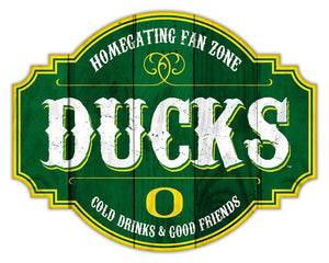 Oregon Ducks Homegating Wood Tavern Sign - 24"