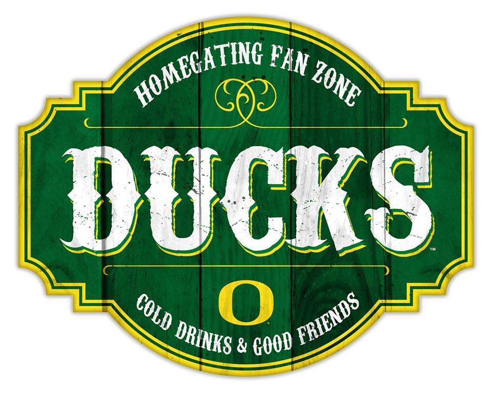 Oregon Ducks Homegating Wood Tavern Sign - 24