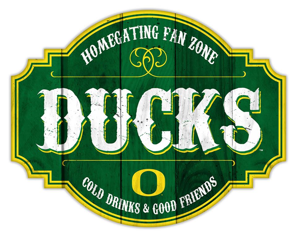 Oregon Ducks Homegating Wood Tavern Sign - 12