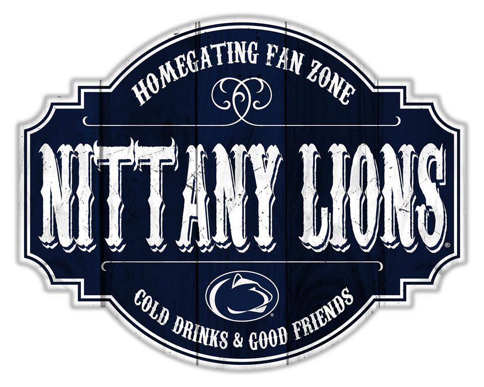 Penn State Nittany Lions Homegating Wood Tavern Sign - 24