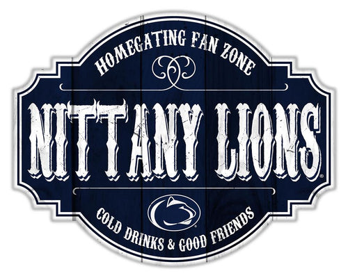 Penn State Nittany Lions Homegating Wood Tavern Sign - 12