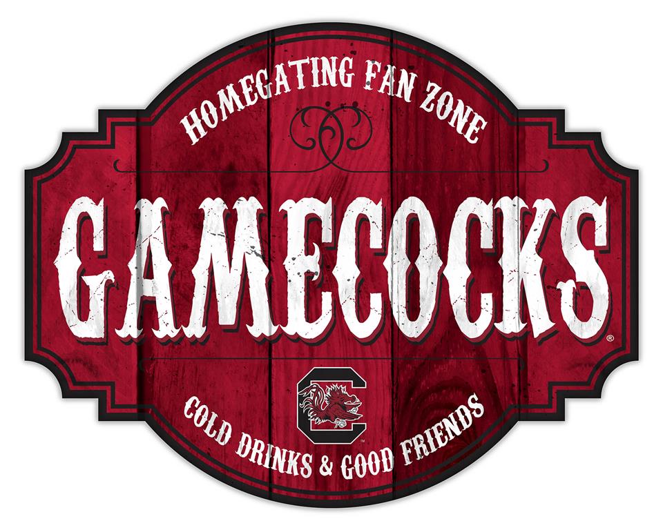 South Carolina Gamecocks Homegating Wood Tavern Sign - 12