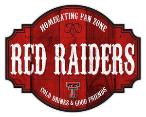 Texas Tech Red Raiders Homegating Wood Tavern Sign - 24"