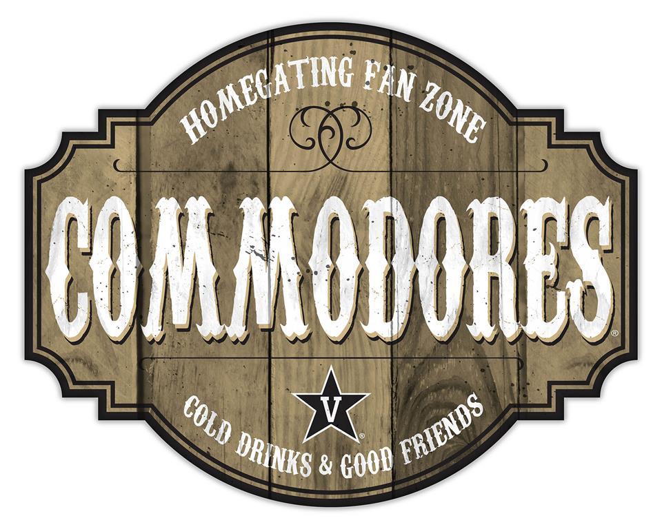 Vanderbilt Commodores Homegating Wood Tavern Sign - 24