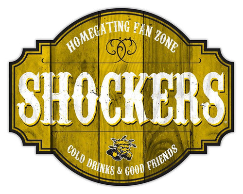 Wichita State Shockers Homegating Wood Tavern Sign - 24