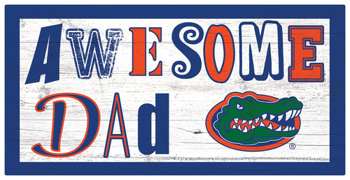 Florida Gators Awesome Dad Wood Sign - 6