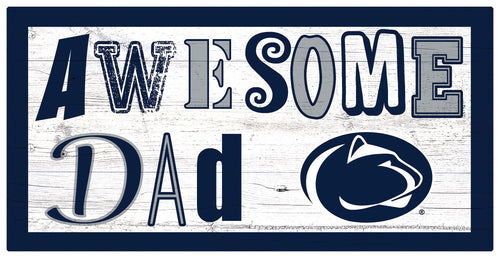 Penn State Nittany Lions Awesome Dad Wood Sign - 6