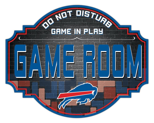 Buffalo Bills Game Room Wood Tavern Sign -12