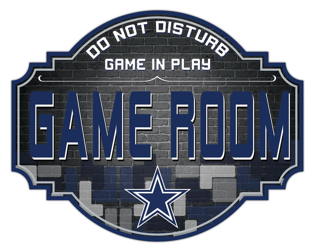 Dallas Cowboys Game Room Wood Tavern Sign -24