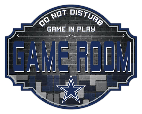 Dallas Cowboys Game Room Wood Tavern Sign -12