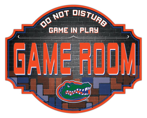 Florida Gators Game Room Wood Tavern Sign -12