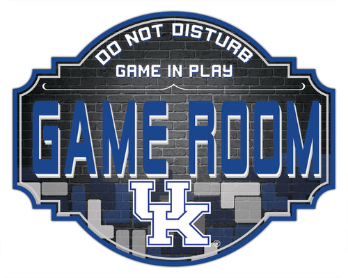 Kentucky Wildcats Game Room Wood Tavern Sign -12