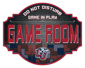 Liberty Flames Game Room Wood Tavern Sign -12"