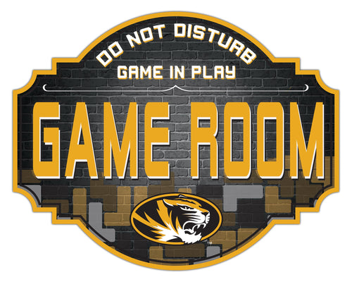 Missouri Tigers Game Room Wood Tavern Sign -12