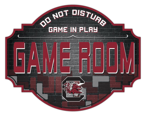 South Carolina Gamecocks Game Room Wood Tavern Sign -12
