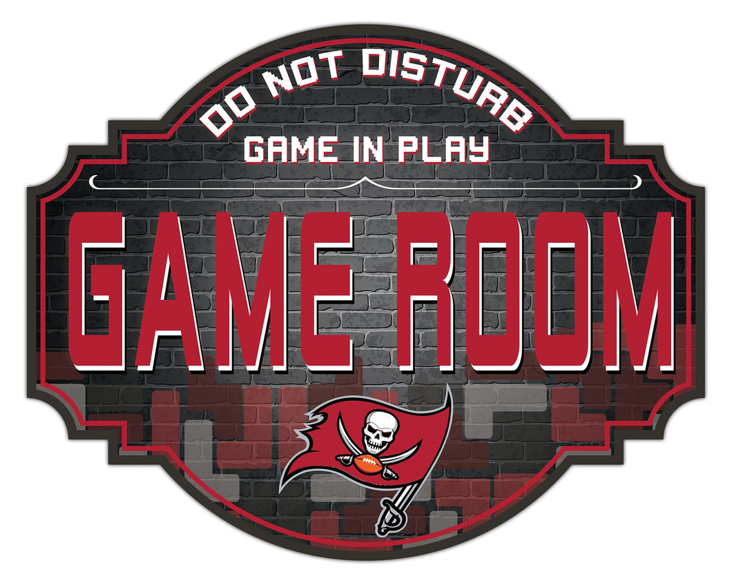 Tampa Bay Buccaneers Game Room Wood Tavern Sign -24