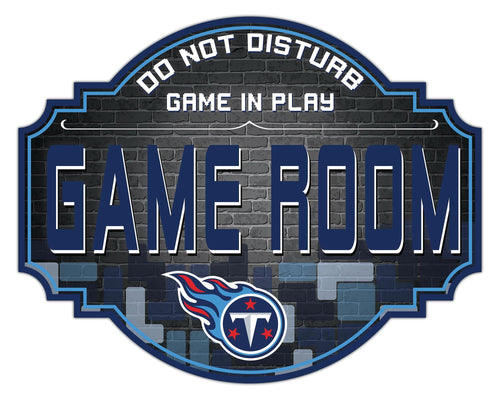 Tennessee Titans Game Room Wood Tavern Sign -12