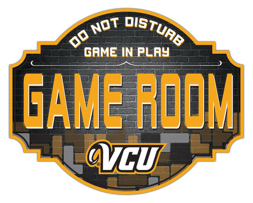 VCU Rams Game Room Wood Tavern Sign -12