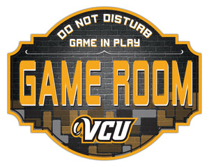 VCU Rams Game Room Wood Tavern Sign -12"