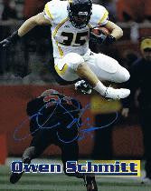 Owen Schmitt West Virginia Mountaineers Signed 16x20 Photo 