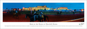 kentucky derby at churchill downs panoramic picture