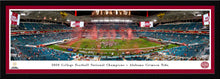 Alabama Crimson Tide 2020 CFP National Champions Panoramic Picture