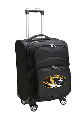 Missouri Tigers Luggage Carry-On 21in Spinner Softside Nylon