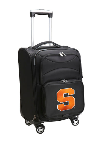 Syracuse Orange Luggage Carry-On 21in Spinner Softside Nylon