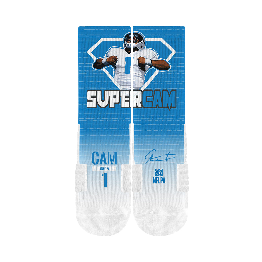 Cam Newton Carolina Panthers Action Crew Socks