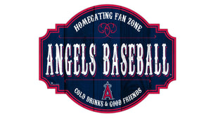 Los Angeles Angels Homegating Wood Tavern Sign -24"