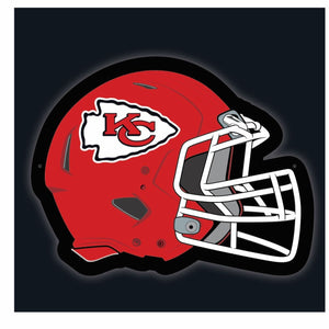 Kansas City Chiefs LED Wall Helmet