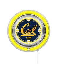 Cal Bears Double Neon Wall Clock - 15 "