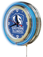 Eastern Illinois Panthers Double Neon Wall Clock - 15"