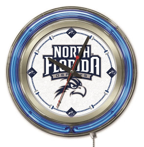 North Florida Ospreys Double Neon Wall Clock - 15 "