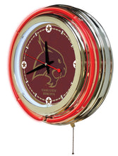 Texas State Bobcats Double Neon Wall Clock - 15"