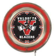Valdosta State Blazers Double Neon Wall Clock - 15 "