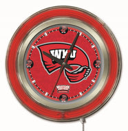 Western Kentucky Hilltoppers Double Neon Wall Clock - 15 "