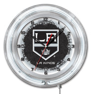 Los Angeles Kings Double Neon Wall Clock - 19 "