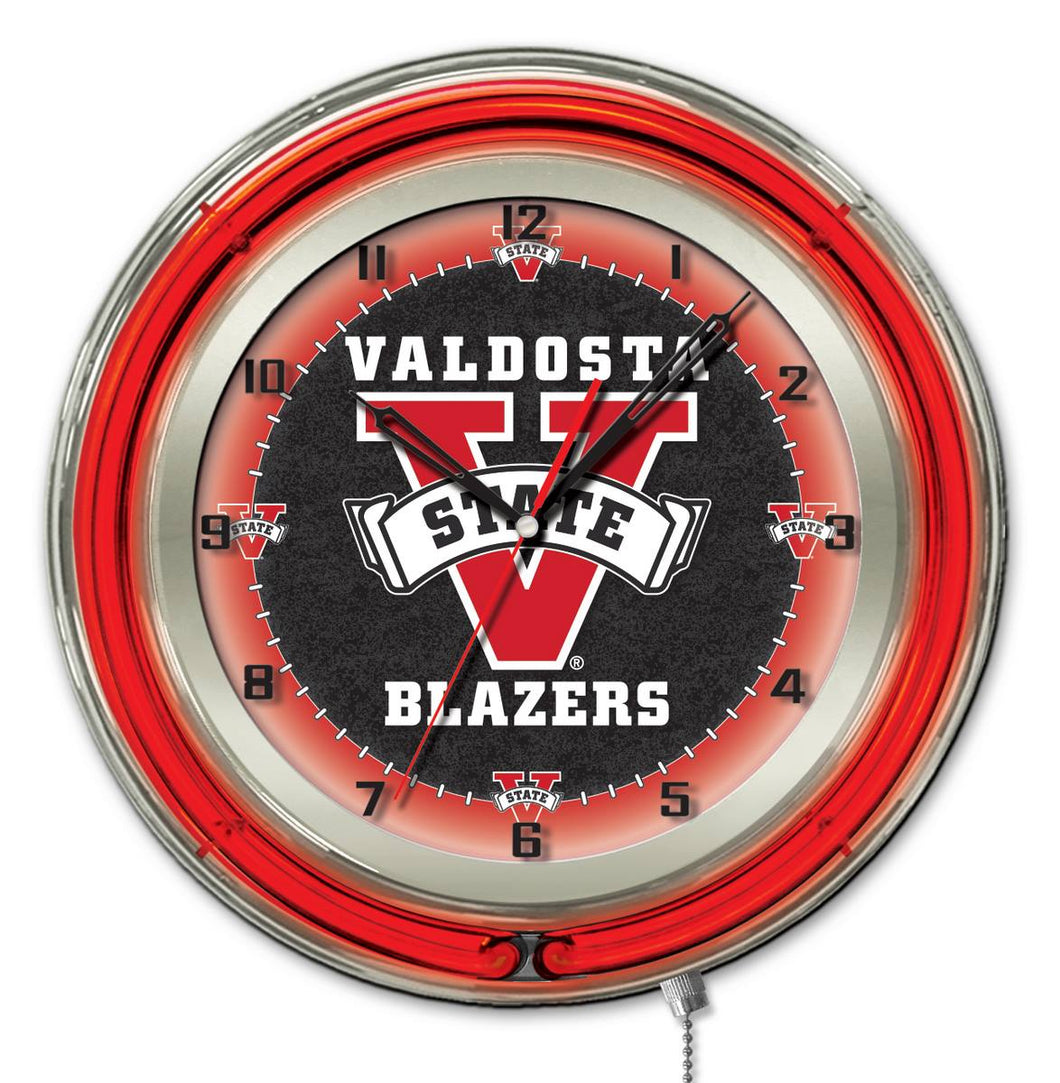 Valdosta State Blazers Double Neon Wall Clock - 19