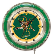 Vermont Catamounts Double Neon Wall Clock - 19"